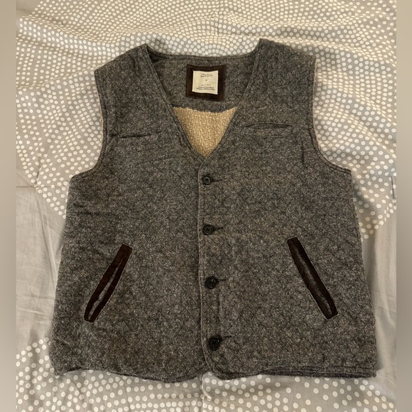 Billy Reid Other - Billy Reid Heirloom Vest - Grey - Size Medium - Made in USA